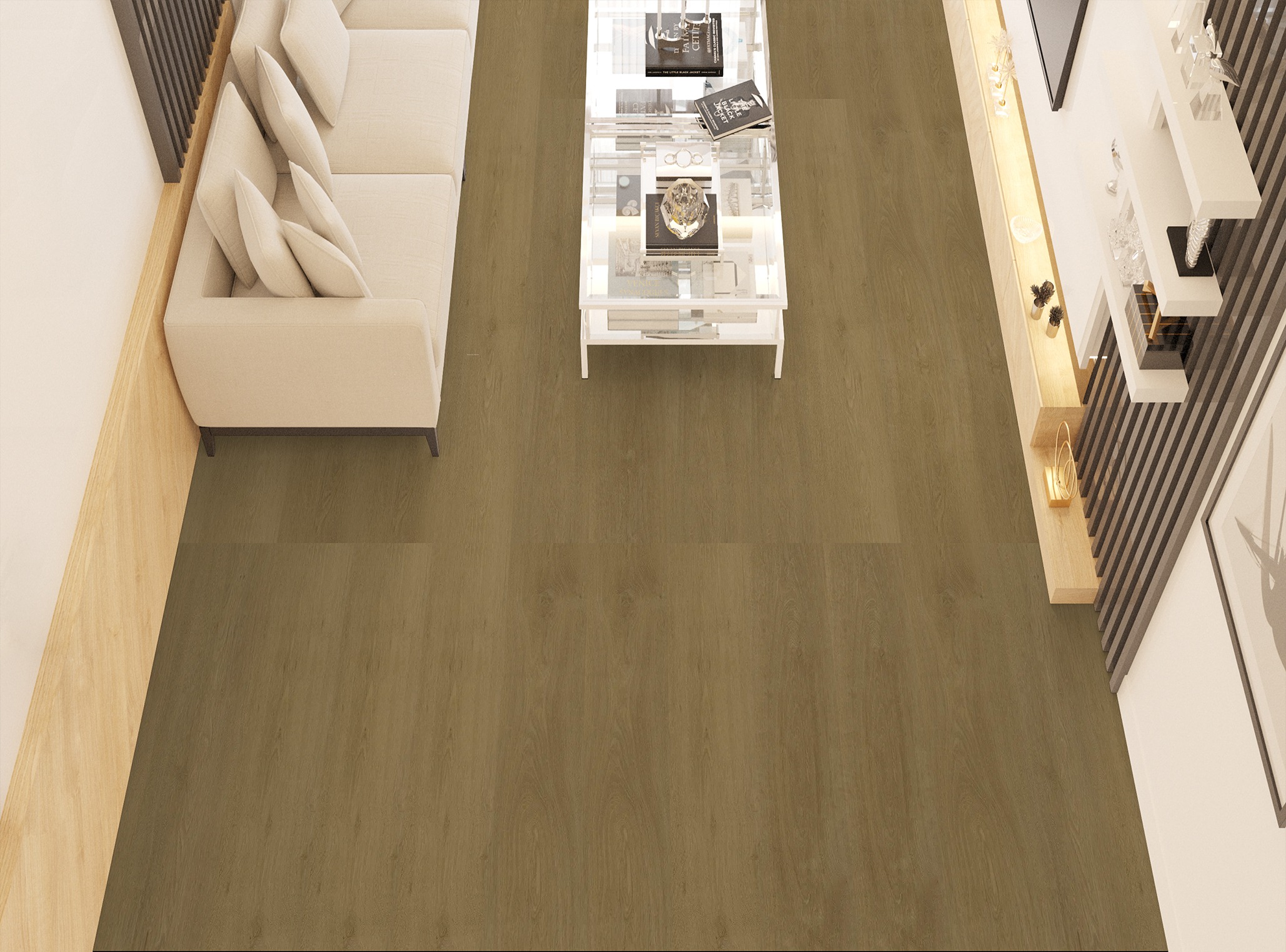 Tiger Wood SPC Vinyl Flooring - Image 2