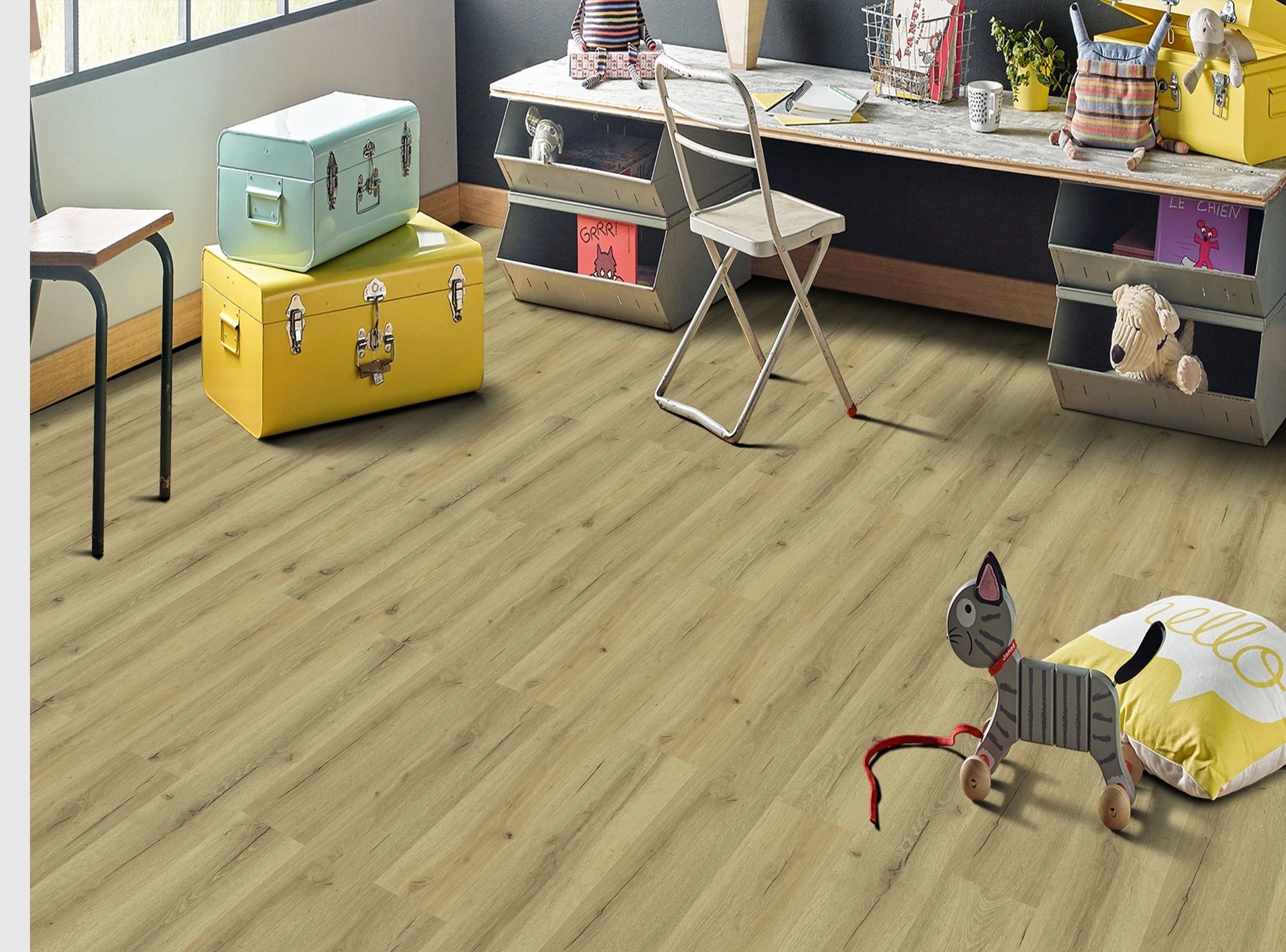 Antique Pine SPC Vinyl Flooring - Image 2
