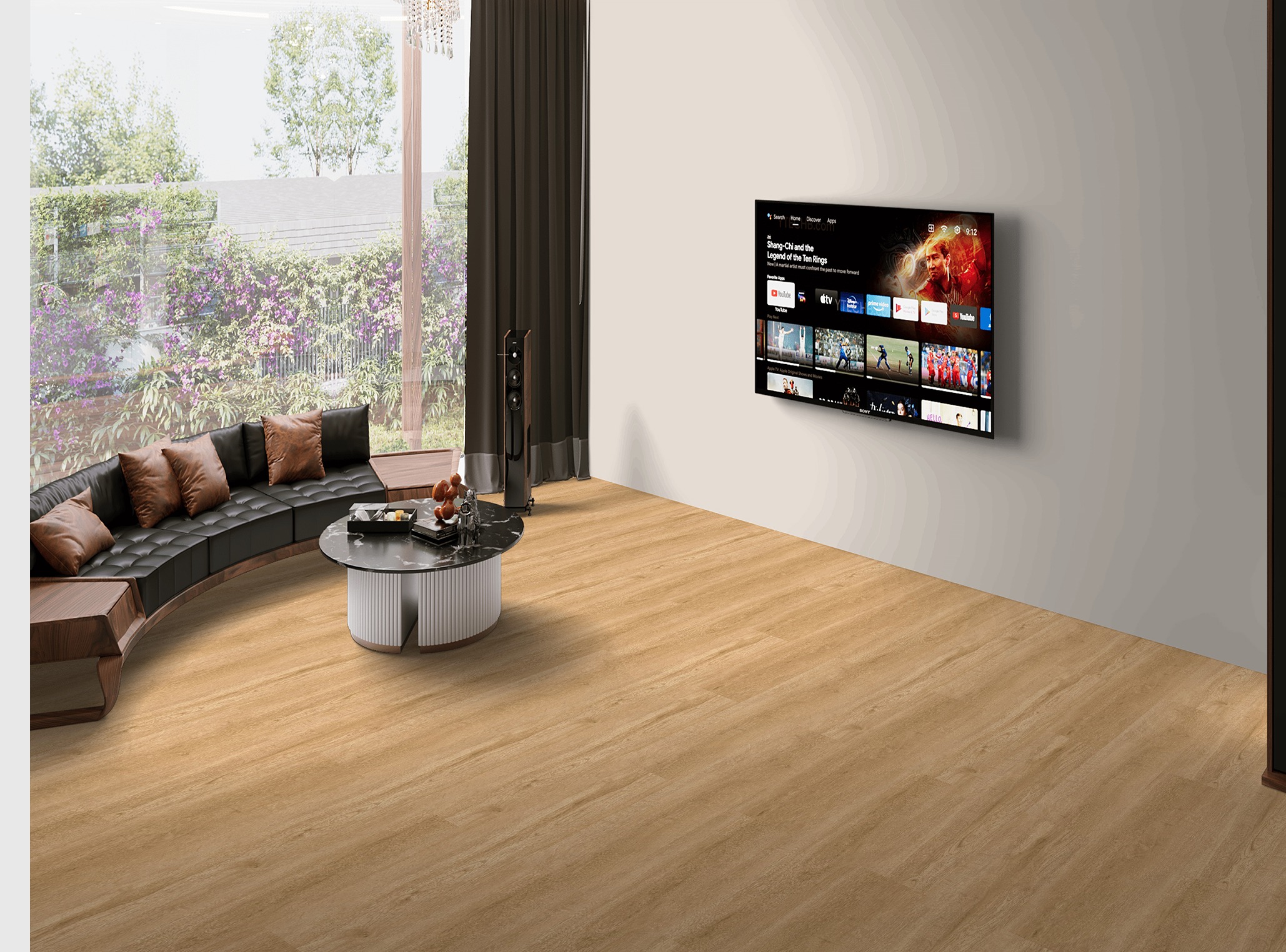 Glamwood Beige SPC Vinyl Flooring - Image 2