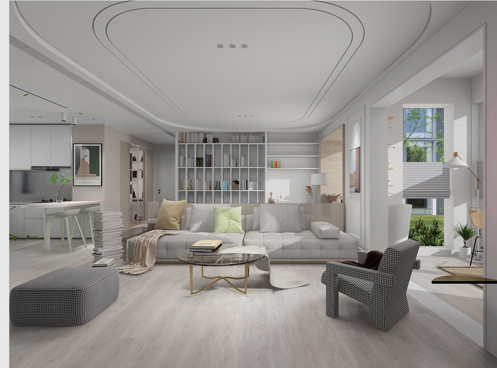 Aspen Beige SPC Vinyl Flooring - Image 2