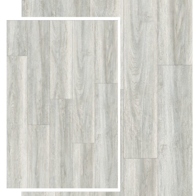 Silver Pinewood SPC Vinyl Flooring